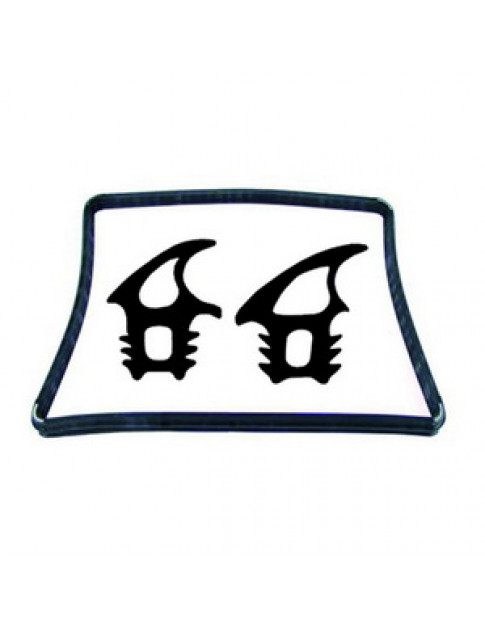 Ущільнювач дверей гумка для пароконвектомата Lainox, Alphatech REP064M, REP074M серії 902184 670x610мм