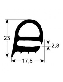 Ущільнювач дверей гумка для пароконвектомата Rational CM, CD, CC 10 рівнів серії 902241 480x725мм