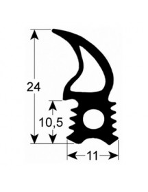 Ущільнювач дверей гумка для пароконвектомата Convotherm OES, OEB 10 рівнів серії 902422 460x770мм Ущільнювач дверей гумка для пароконвектомата Convotherm OES, OEB 10 рівнів серії 902422 460x770мм