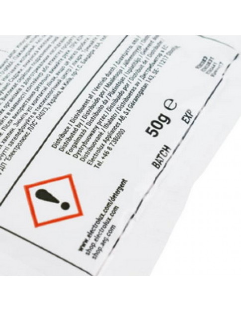 Порошок для удаления накипи для стиральной и посудомоечной машины Electrolux 902986547 (1 пак.x50г) Порошок для удаления накипи для стиральной и посудомоечной машины Electrolux 902986547 (1 пак.x50г)