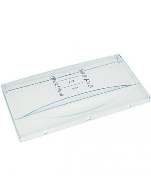 Панель ящика морозильної камери Liebherr 9041804 (верхнього/середнього) 365x185mm