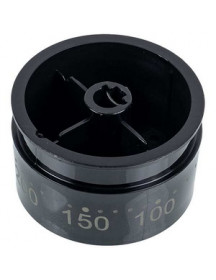 Ручка регулювання температури для духової шафи Hansa 9057371 чорний