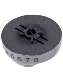 Ручка регулювання режимів духовки для плити Hansa 9070491 (срібляста)