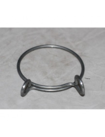 Хомут патрубка лотка для збору відходів кави кавомашини Philips Saeco 9111.406