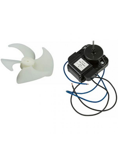Двигун вентилятора + крильчатка для холодильника Candy F61-10 92129063 Двигун вентилятора + крильчатка для холодильника Candy F61-10 92129063