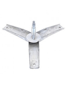 Хрестовина барабана для пральної машини Candy 92999333 L=105mm (нержавіюча сталь)