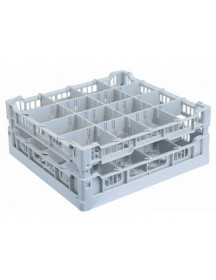 Кошик (касета) для склянок і келихів стаканомийної машини DIHR/ Comenda 971072 396x396x200mm