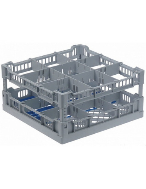Кошик (касета) для склянок і келихів стаканомийної машини Aristarco/DIHR 971109 396x396x200mm