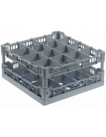 Кошик (касета) для склянок і келихів стаканомийної машини 971112 396x396x200mm