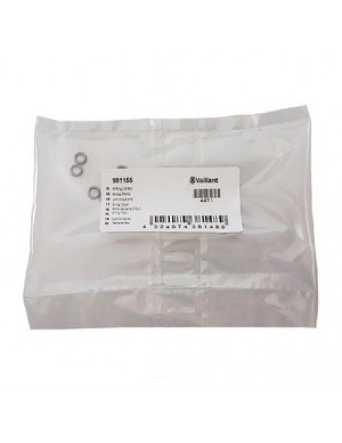 Набір прокладок O-Ring 6,6x3,8x1,4 мм (10 шт.) для манометра газового котла Vaillant 981155