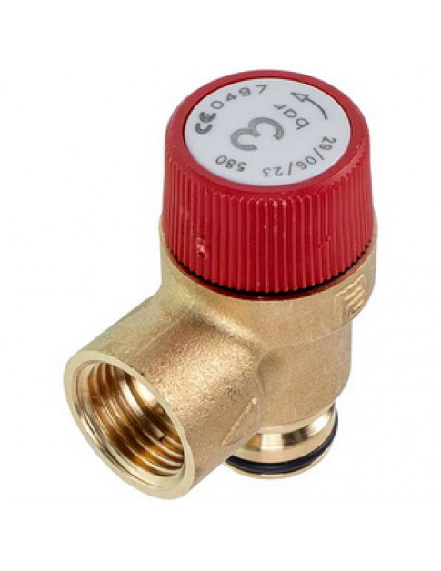 Запобіжний клапан 3 бар (під гвинт) для газового котла Baxi/Westen 9951170
