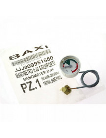 Манометр D=40 мм для газового котла Baxi Eco-3/Four, Main, Westen Pulsar, Quasar, Star Digit, Roca Neobit 9951650 Манометр D=40 мм для газового котла Baxi Eco-3/Four, Main, Westen Pulsar, Quasar, Star Digit, Roca Neobit 9951650
