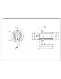 Муфта запобіжна для м&aposясорубки Philips 996510049323 білий