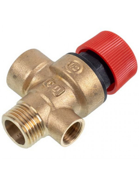 Запобіжний клапан 3 бар 1/2&apos&apos + 1/4&apos&apos для газового котла Ariston 998447
