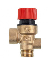 Запобіжний клапан 3 бар 1/2&apos&apos + 1/4&apos&apos для газового котла Ariston 998447