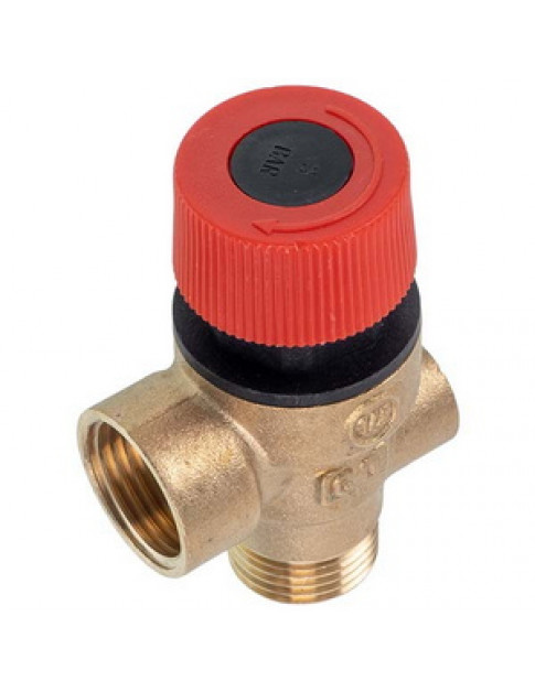 Запобіжний клапан 3 бар 1/2&apos&apos + 1/4&apos&apos для газового котла Ariston 998447