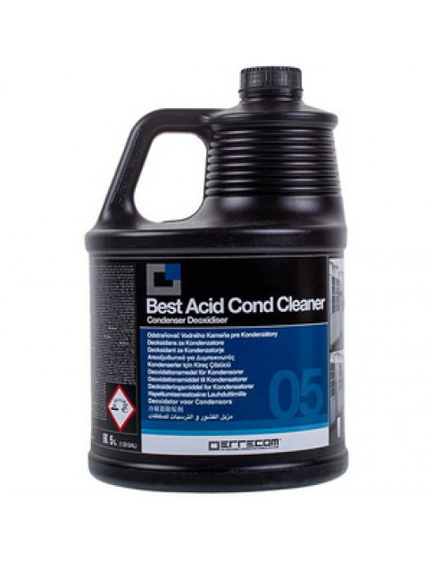 Очисник для конденсаторів ERRECOM AB1212.P.01 (кислотний, концентрат 5l) Best Acid Cond Cleaner