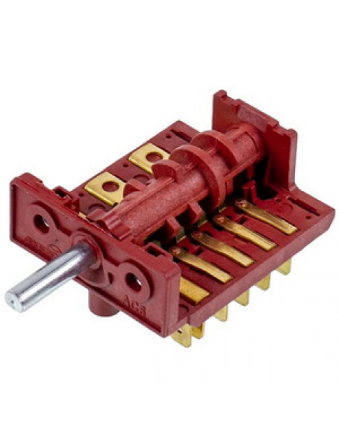 Перемикач потужності для духовки AC616A (7 позицій) (AC6) 16А 250V Перемикач потужності для духовки AC616A (7 позицій) (AC6) 16А 250V