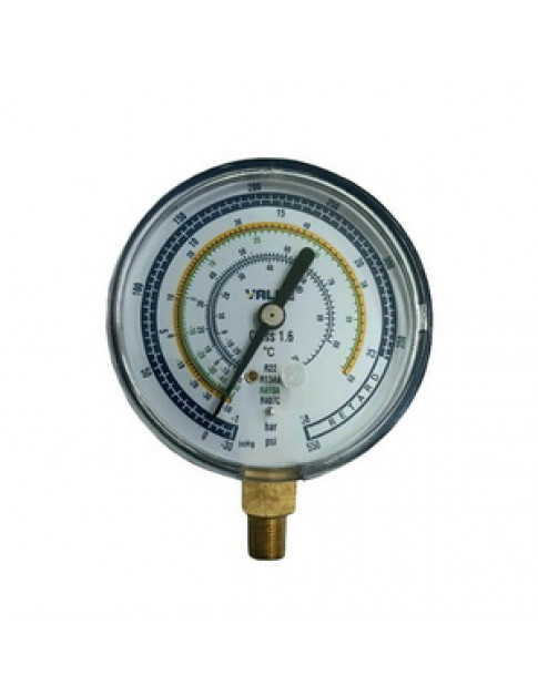 Манометр низького тиску BL VALUE  (D корпуса= 80mm, R22 R134 R410 R407)