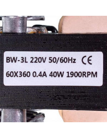 Тангенциальный вентилятор BW-3 L=360mm D крыльчатки=60mm Тангенциальный вентилятор BW-3 L=360mm D крыльчатки=60mm