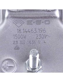 Конфорка 18.14463.196 для електроплити D=145mm 1500W (євроколодка) EGO 