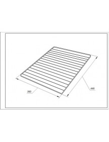 Решётка 445x365мм C00081578 для духовки Indesit, Ariston
