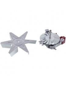 Двигун вентилятора конвекції + крильчатка для духовки Indesit C00081589