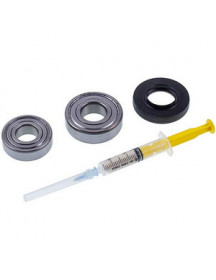 Комплект підшипників для пральних машин 6203+6204 Indesit, Ariston C00090555 + сальник 25x47x8/11.5 + мастило