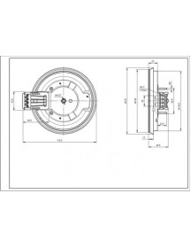 Indesit C00099673 EGO Конфорка для електроплити Indesit D=145mm 1000W