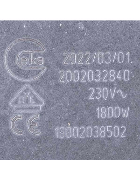 Конфорка для склокерамічної поверхні Indesit 1800W C00139036