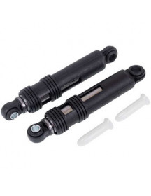 Амортизатор бака для пральної машини Ariston C00141042 (2 шт.) (з кріпленням) 100N L=185-260mm D отвору=13mm