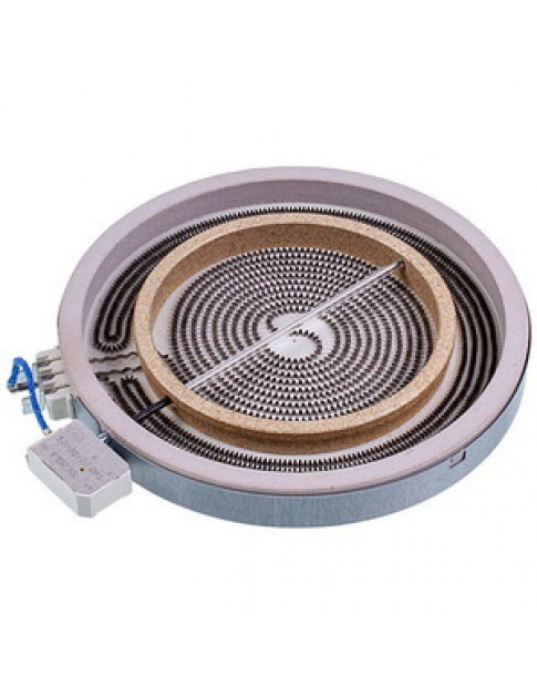 Конфорка 2200/1000W для склокерамічної поверхні Indesit C00261917