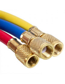 Набор заправочных шлангов C372-S (3 шт.x1800mm 1/4''-5/16'' SAE) для фреона R-410