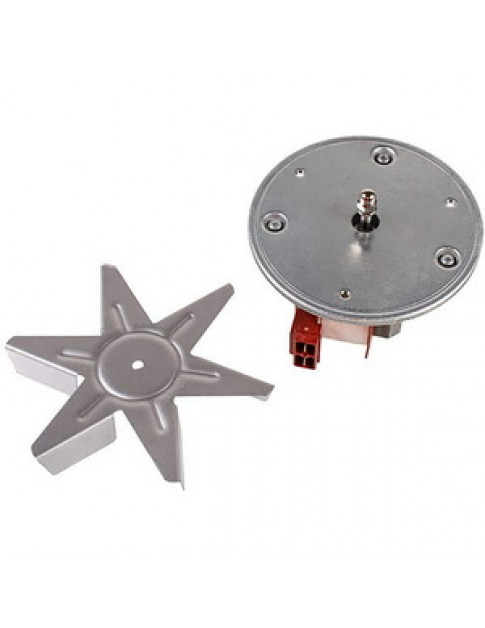 Двигатель вентилятора конвекции + крыльчатка для духовки COK400UN D=150мм, 230В 30Вт длина вала 20мм (универсальный)