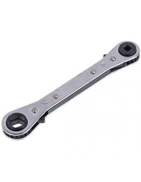 Ключ холодильный трещоточный CT-123-L (1/4” 3/16” 9/16” 1/2”)