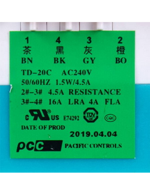 Таймер разморозки для холодильника Samsung DA45-10003C TD-20C