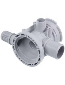 Корпус насоса з фільтром для пральної машини Samsung DC61-10652C D=32/24mm Корпус насоса з фільтром для пральної машини Samsung DC61-10652C D=32/24mm