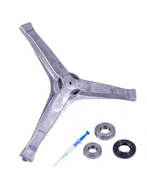 Ремонтний набір (хрестовина DC97-15184A + сальник 35*65.55*10/12mm + підшипники 205/206 + змазка) Samsung