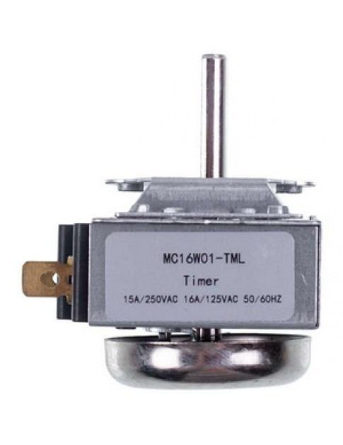 Таймер механічний для духовки DKJ-Y 16A 250V 60хв. (шток 24x6mm)