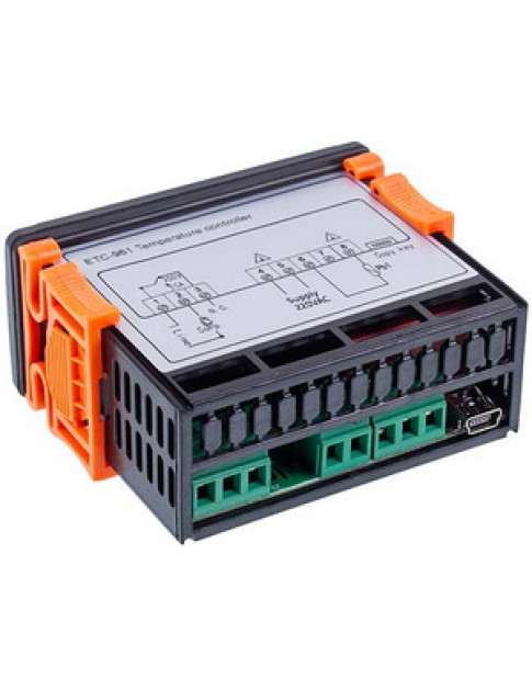 Контролер ETC-961 (мікропроцесор 1 датчик) 220V 8A