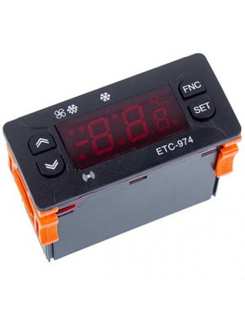 Контроллер ЕТС-974 (микропроцессор 2 датчика) 220V 8A
