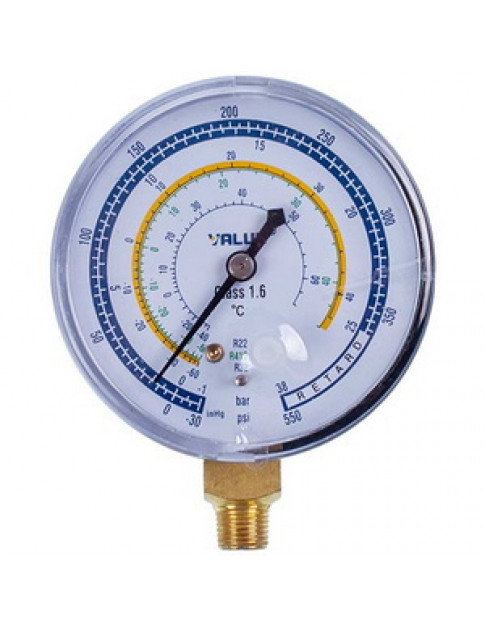 Манометр низького тиску GBL VALUE  (D корпусу=68mm, R22 R410a R32)