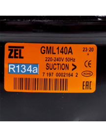 Компресор для холодильника Zanussi ZEL GML140A R134a 140W (з пусковим реле ZNB43-120P15C)
