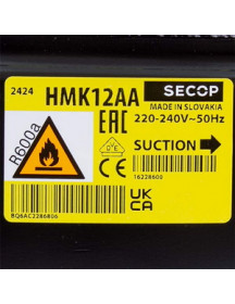 Компресор для холодильника SECOP (DANFOSS) HMK12AA R600a 198W (з пусковим реле ZAFP) Компресор для холодильника SECOP (DANFOSS) HMK12AA R600a 198W (з пусковим реле ZAFP)