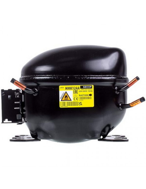 Компресор для холодильника SECOP (DANFOSS) HMK12AA R600a 198W (з пусковим реле ZAFP)