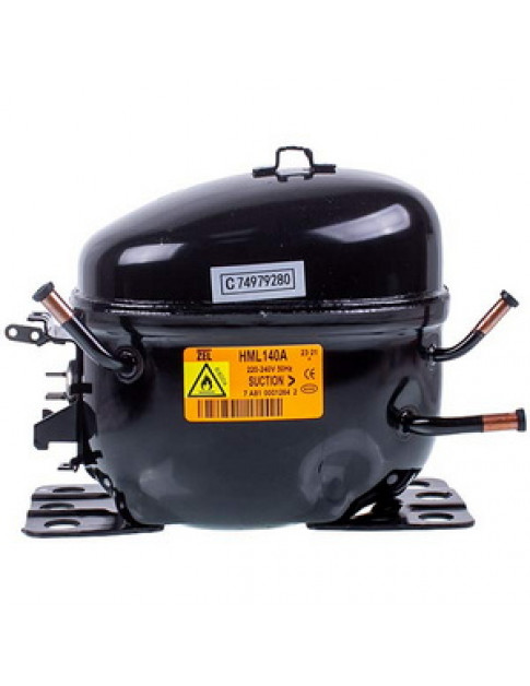 Компресор для холодильника Zanussi ZEL HML140A R600a 140W (з пусковим реле ZHB43-120P15C)
