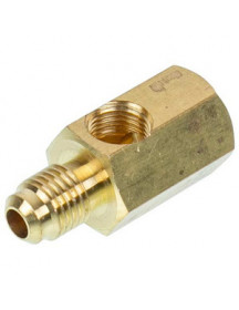 Перехідник до вакуумного насоса під манометр HR (SAE 1/4-1/4 NPT 1/8) VALUE