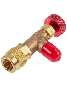 Кран для заправки кондиціонерів HS-1221 (різьба внутрішня 5/16” зовнішня 1/4