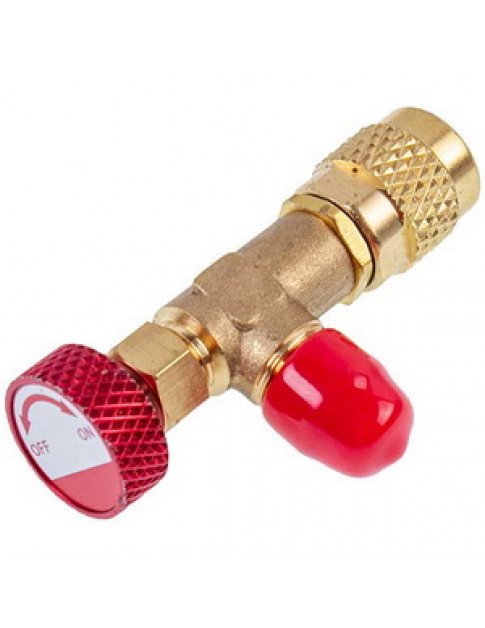 Кран для заправки кондиционеров HS-1223 (резьба внутренняя 5/16” внешняя 5/16