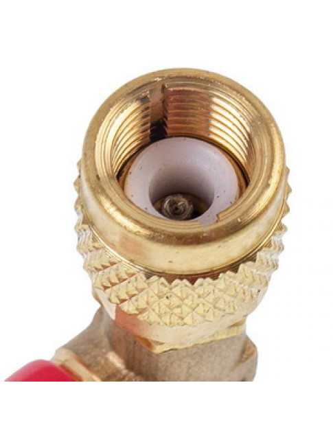 Кран для заправки кондиционеров HS-1223 (резьба внутренняя 5/16” внешняя 5/16